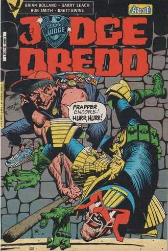 Scan de la Couverture Judge Dredd n 10